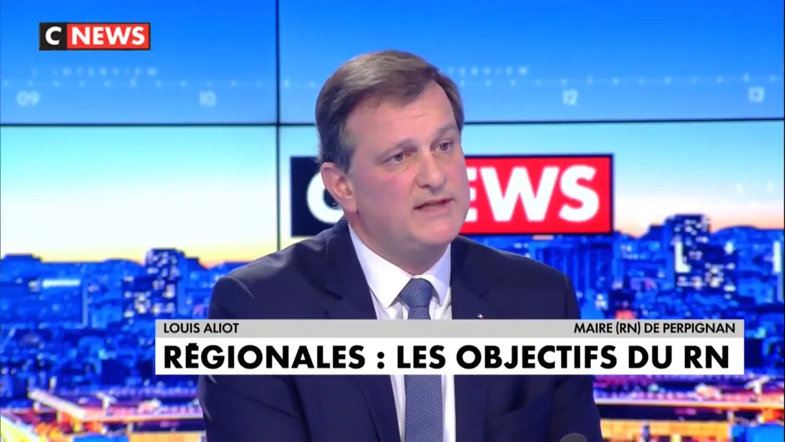 Louis Aliot en entretien sur CNEWS